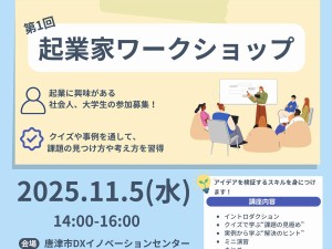 【参加無料】起業家ワークショップ第1回「Problem Solution Fit（PSF）」入門講座